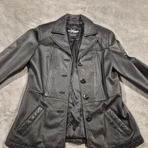 Wilson's Maxima Women's Classic Black Leather Jacket